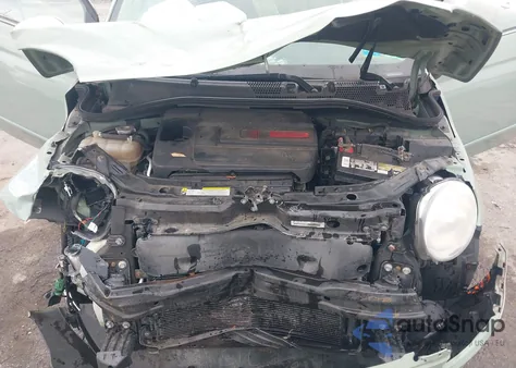 2012 Fiat 500 Lounge z USA, uszkodzony, nr VIN 3C3CFFCR0CT128100